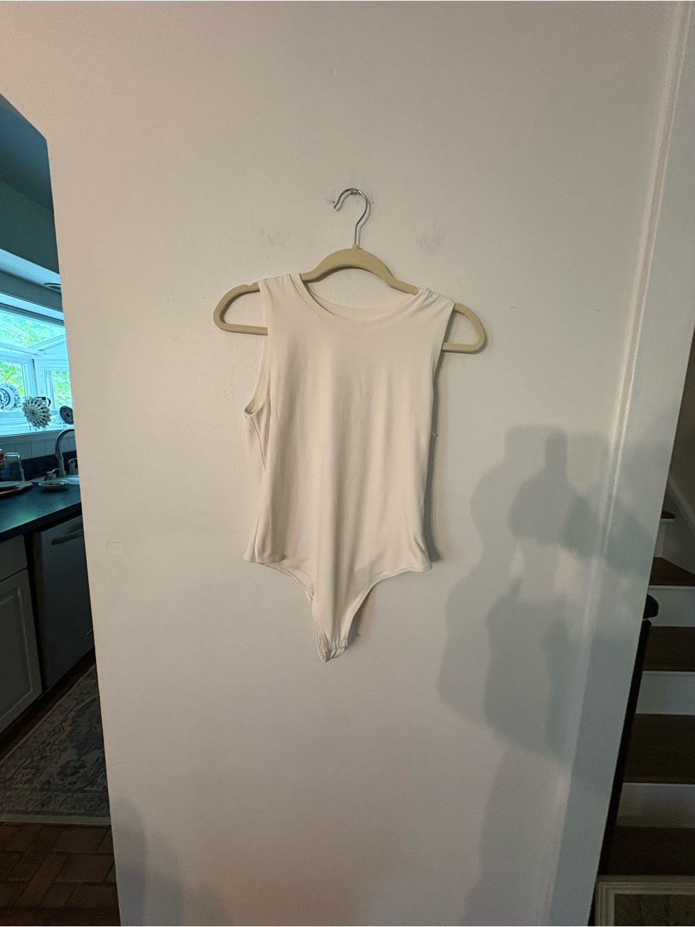 House of Harlow 1960 Cream Sleeveless Kids One-Piece Bodysuit